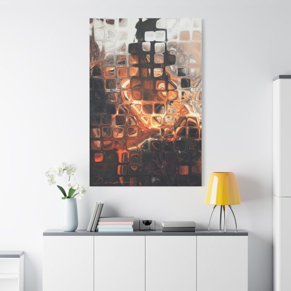 Abstract Art Canvas - Tempered Existence - Image 3