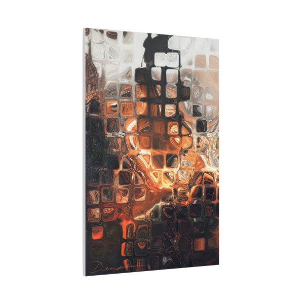 Abstract Art Canvas - Tempered Existence