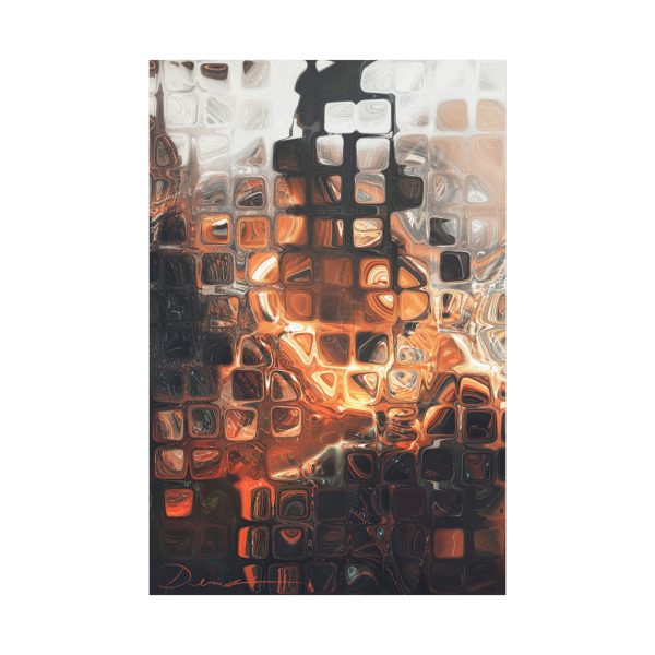 Abstract Art Canvas - Tempered Existence - Image 2