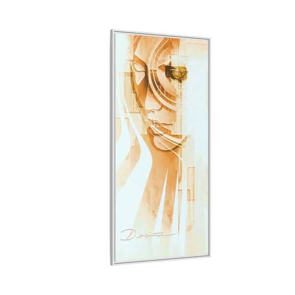Framed Abstract Canvas Art - The Silent Sun - Image 18