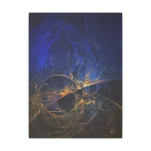 Abstract Fractal Art Canvas Print - Cosmic web
